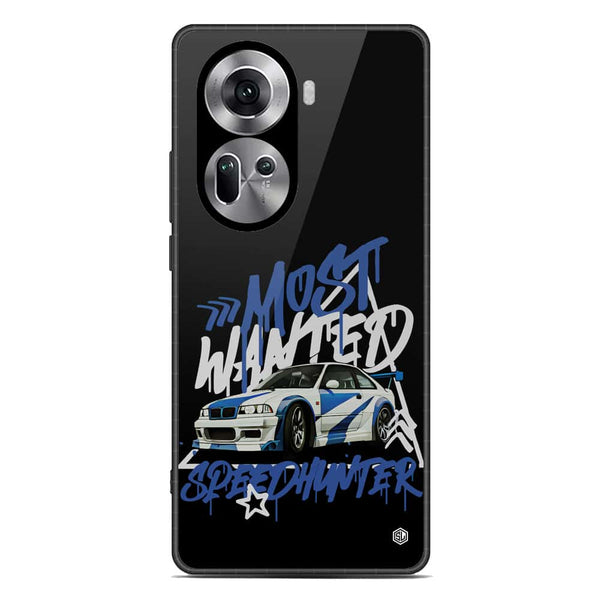 Most Wanted Speedhunter Series Soft Phone Case - Metal Case - Oppo Reno 11