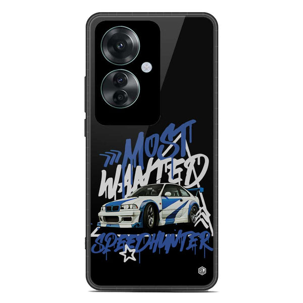 Most Wanted Speedhunter Series Soft Phone Case - Metal Case - Oppo Reno 11F