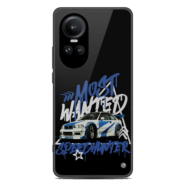 Most Wanted Speedhunter Series Soft Phone Case - Metal Case - Oppo Reno 10 Pro