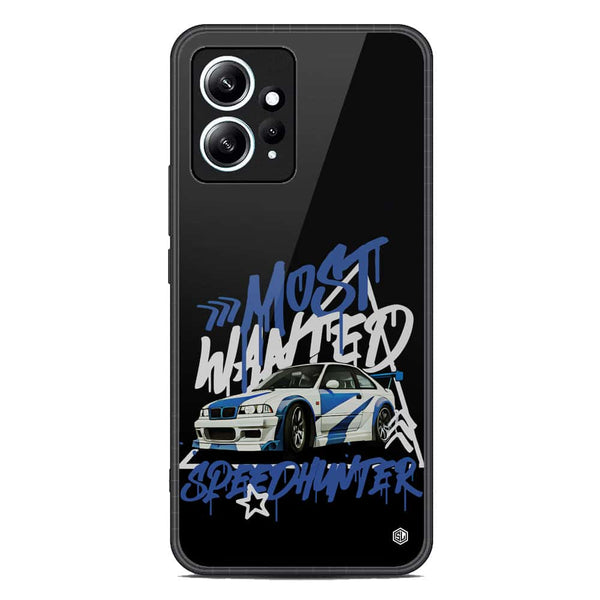 Most Wanted Speedhunter Series Soft Phone Case - Metal Case - Xiaomi Redmi Note 12 4G