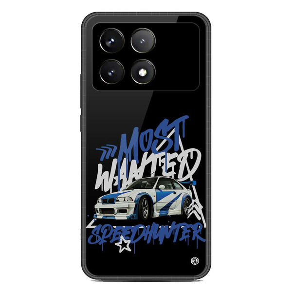 Most Wanted Speedhunter Series Soft Phone Case - Metal Case - Xiaomi Poco X6 Pro