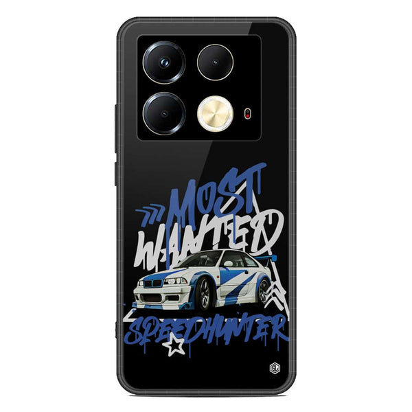 Most Wanted Speedhunter Series Soft Phone Case - Metal Case - Infinix Note 40