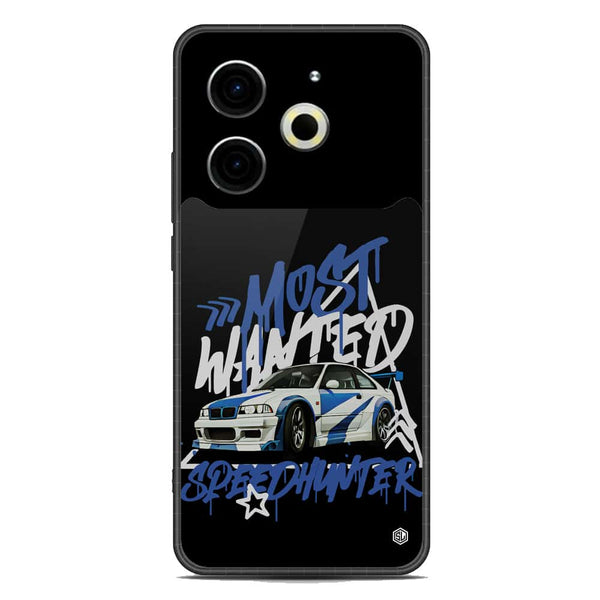 Most Wanted Speedhunter Series Soft Phone Case - Metal Case - Tecno Pova 6 Neo