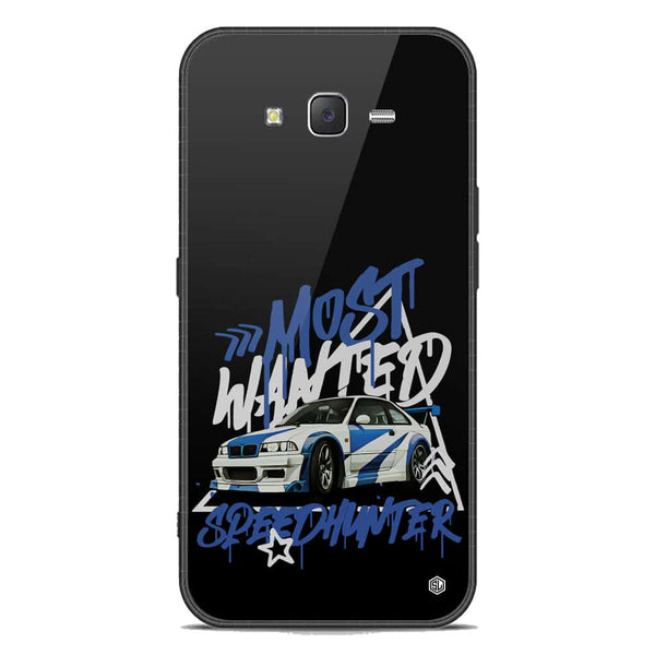 Most Wanted Speedhunter Series Soft Phone Case - Premium Glass Case - Samsung Galaxy J7 2015