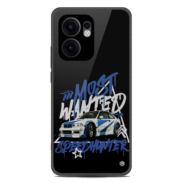 Most Wanted Speedhunter Series Soft Phone Case - Metal Case - Oppo Reno 13F 4G