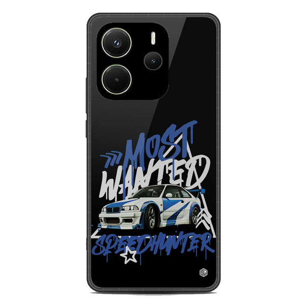 Most Wanted Speedhunter Series Soft Phone Case - Metal Case - Xiaomi Redmi Note 14 4G