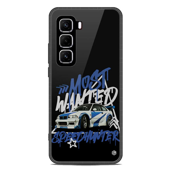 Most Wanted Speedhunter Series Soft Phone Case - Metal Case - Infinix Hot 50 4G