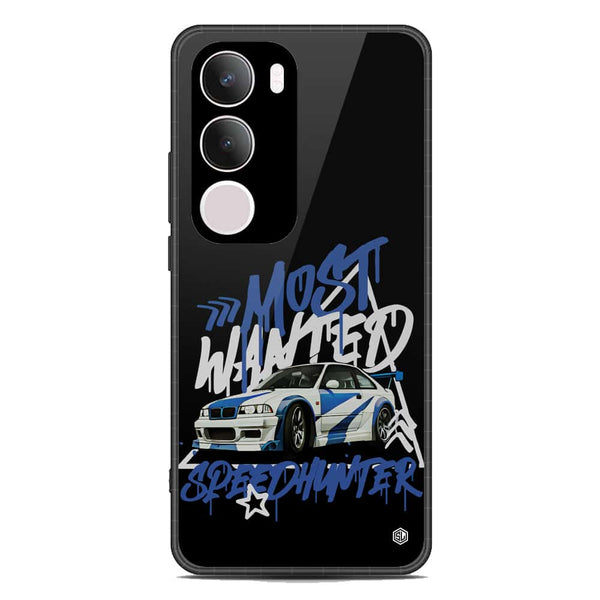 Most Wanted Speedhunter Series Soft Phone Case - Metal Case - Vivo Y19s