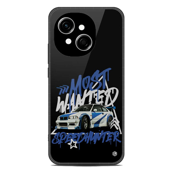 Most Wanted Speedhunter Series Soft Phone Case - Metal Case - Tecno Pop 9