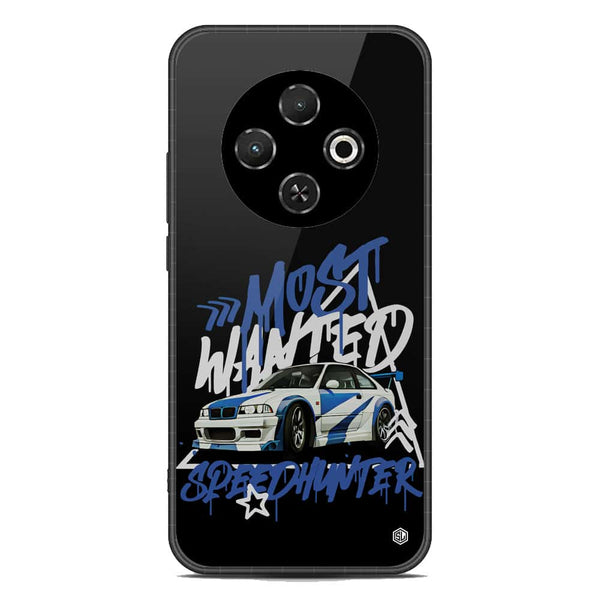 Most Wanted Speedhunter Series Soft Phone Case - Metal Case - Tecno Spark 30C 4G