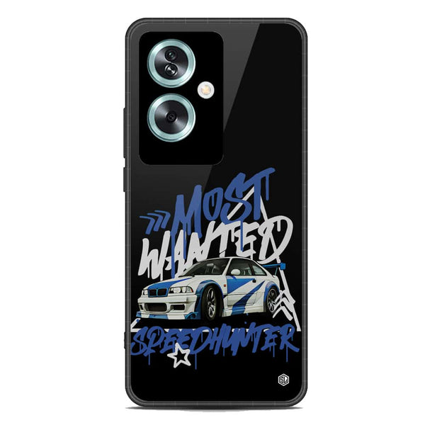 Most Wanted Speedhunter Series Soft Phone Case - Metal Case - Oppo A2
