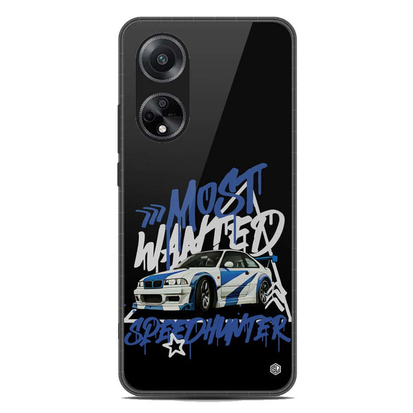 Most Wanted Speedhunter Series Soft Phone Case - Metal Case - Oppo A1