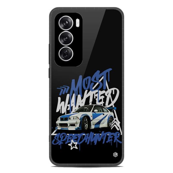 Most Wanted Speedhunter Series Soft Phone Case - Metal Case - Oppo Reno 12