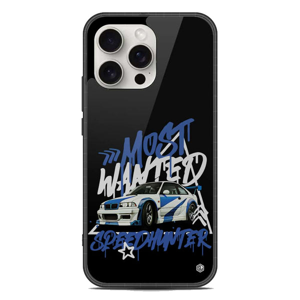 Most Wanted Speedhunter Series Soft Phone Case - Metal Case - iPhone 16 Pro Max