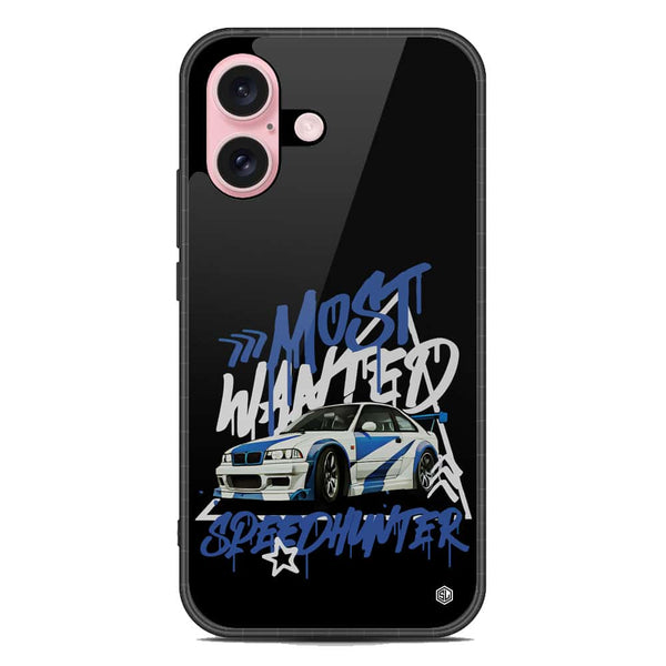Most Wanted Speedhunter Series Soft Phone Case - Metal Case - iPhone 16