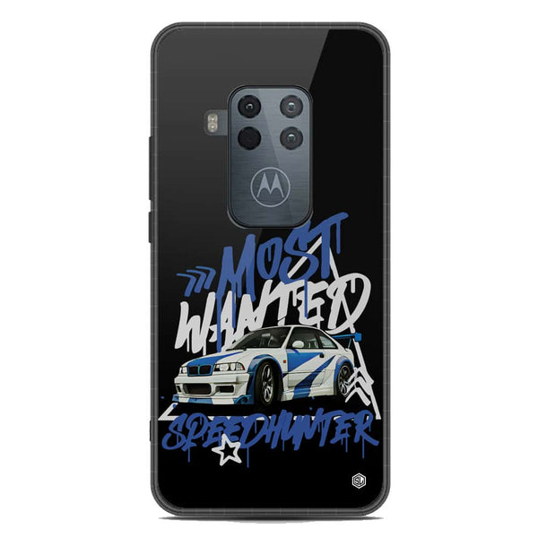 Most Wanted Speedhunter Series Soft Phone Case - Metal Case - Motorola Moto One Zoom