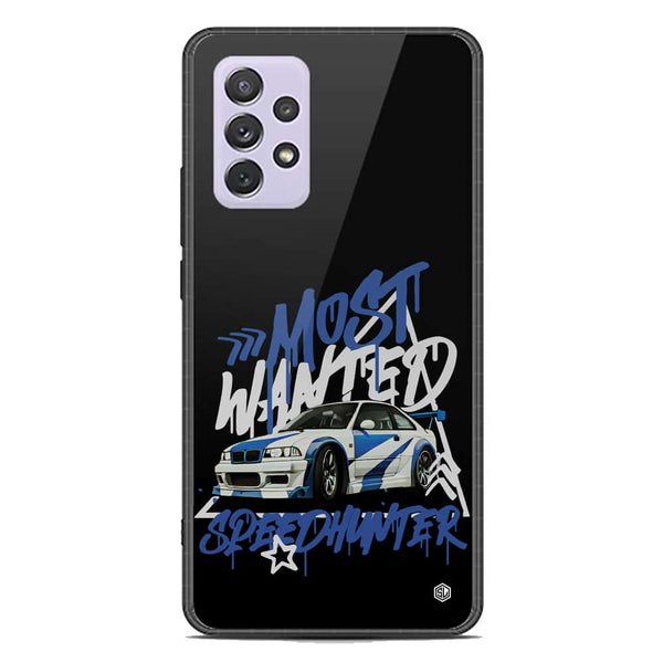 Most Wanted Speedhunter Series Soft Phone Case - Premium Glass Case - Samsung Galaxy A72