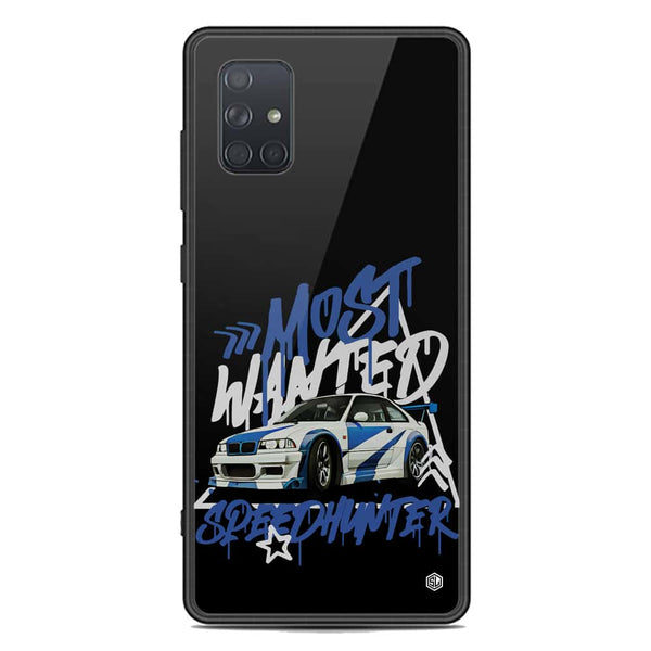 Most Wanted Speedhunter Series Soft Phone Case - Premium Glass Case - Samsung Galaxy A71