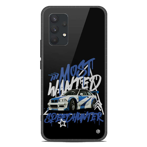 Most Wanted Speedhunter Series Soft Phone Case - Premium Glass Case - Samsung Galaxy A32