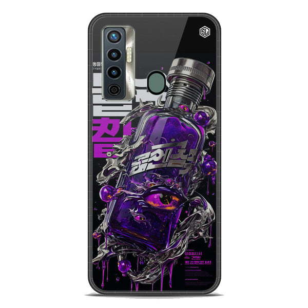 Chromatic Tales Series Soft Phone Case - Premium Glass Case - Tecno Camon 17