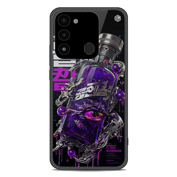 Chromatic Tales Series Soft Phone Case - Premium Glass Case - Tecno Spark 8C