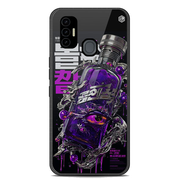 Chromatic Tales Series Soft Phone Case - Premium Glass Case - Tecno Spark 7