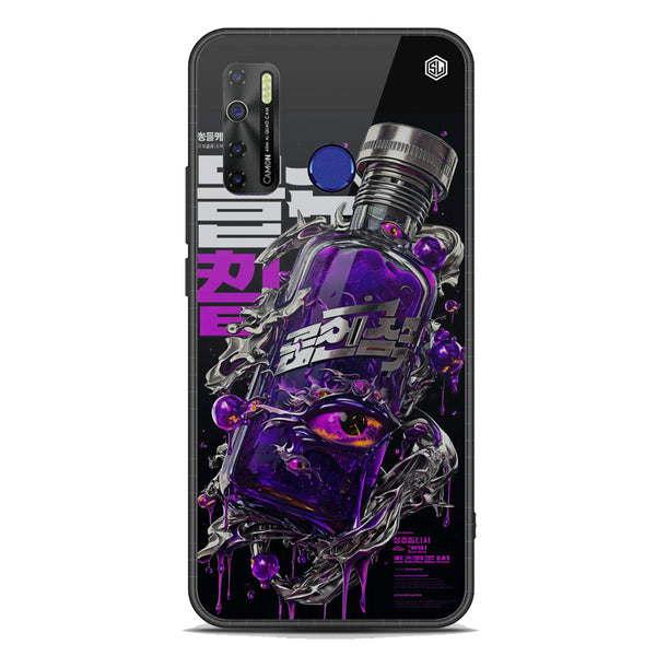 Chromatic Tales Series Soft Phone Case - Premium Glass Case - Tecno Spark 5