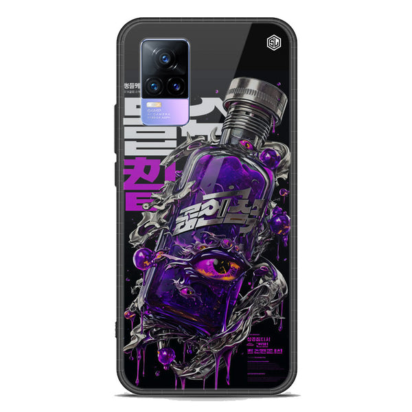 Chromatic Tales Series Soft Phone Case - Premium Glass Case - Vivo V21e