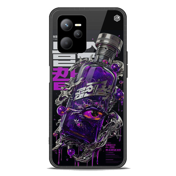 Chromatic Tales Series Soft Phone Case - Premium Glass Case - Realme V25