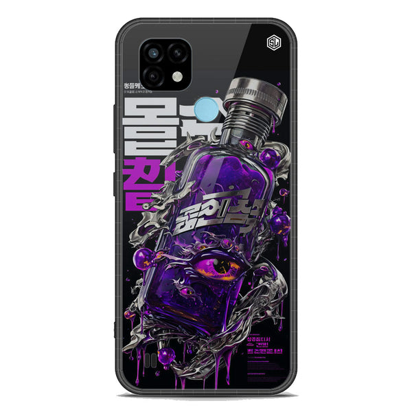 Chromatic Tales Series Soft Phone Case - Premium Glass Case - Realme C21