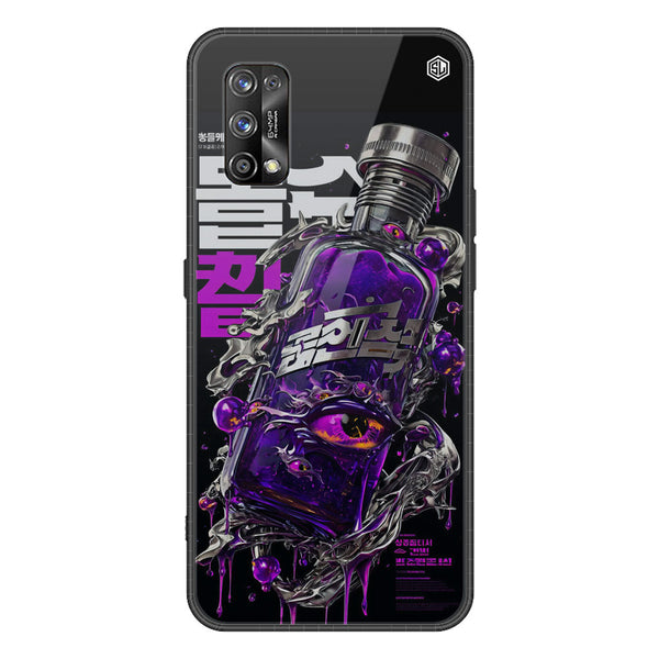 Chromatic Tales Series Soft Phone Case - Premium Glass Case - Realme 7 Pro