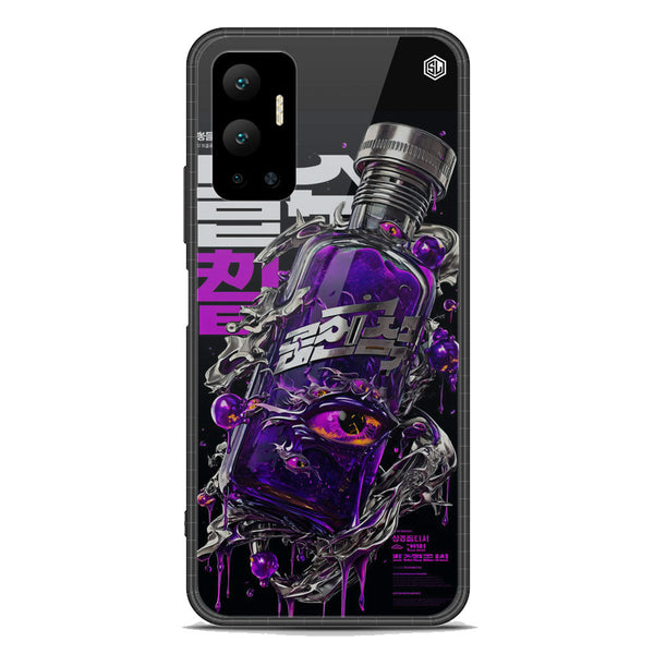 Chromatic Tales Series Soft Phone Case - Premium Glass Case - Infinix Hot 12