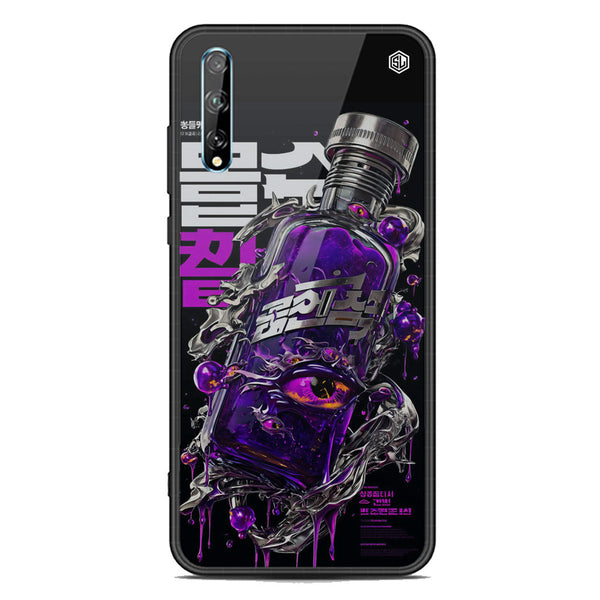 Chromatic Tales Series Soft Phone Case - Acrylic Glass Case - Huawei Y8p