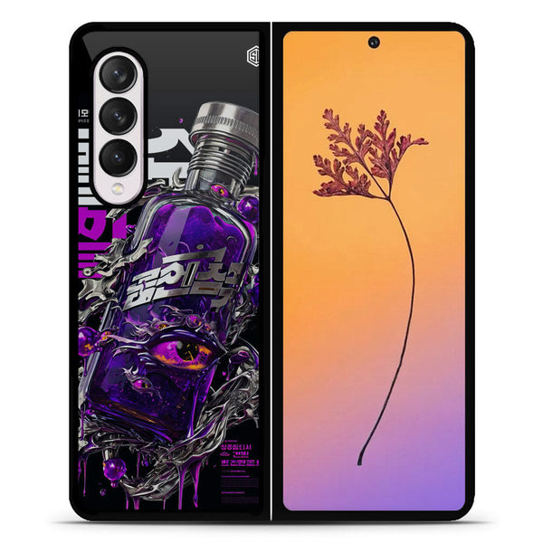 Chromatic Tales Series Soft Phone Case - Metal Case - Samsung Galaxy Z Fold 4