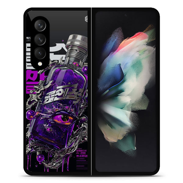 Chromatic Tales Series Soft Phone Case - Metal Case - Samsung Galaxy Z Fold 3