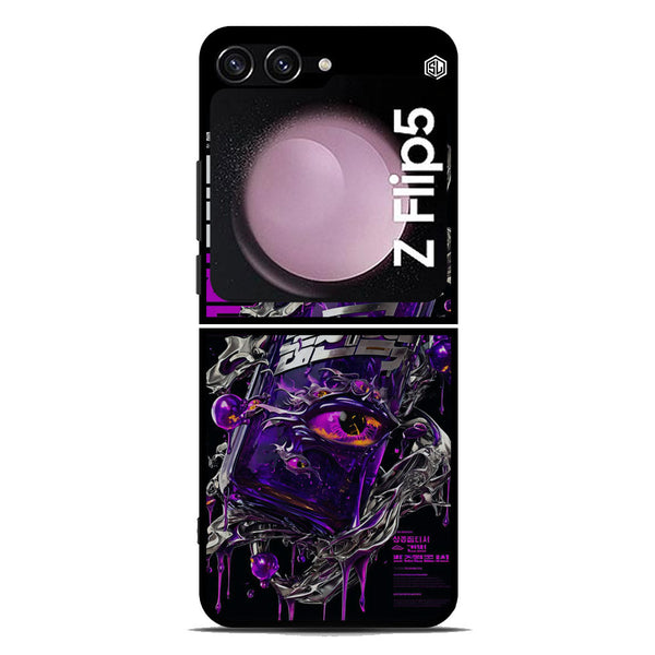 Chromatic Tales Series Soft Phone Case - Metal Case - Samsung Galaxy Z Flip 5 5G