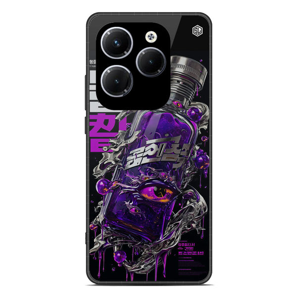 Chromatic Tales Series Soft Phone Case - Metal Case - Infinix Hot 40