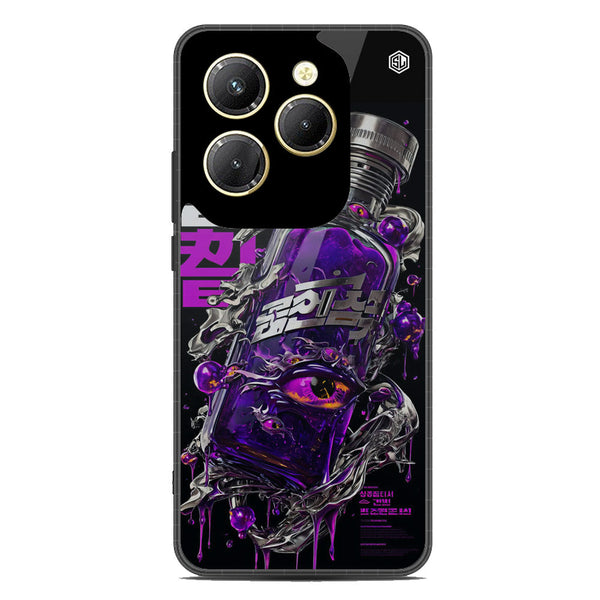 Chromatic Tales Series Soft Phone Case - Metal Case - Infinix Hot 40 Pro