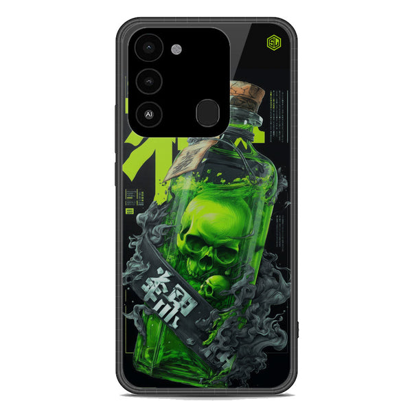 Chromatic Tales Series Soft Phone Case - Premium Glass Case - Tecno Spark 8C