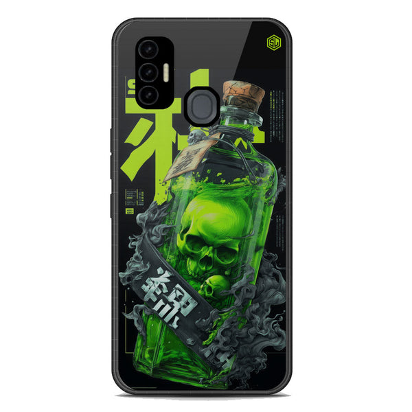 Chromatic Tales Series Soft Phone Case - Premium Glass Case - Tecno Spark 7