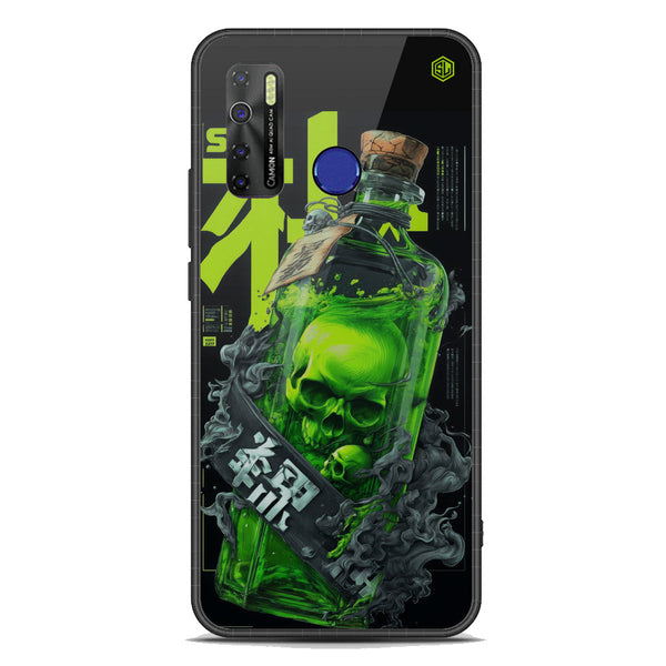 Chromatic Tales Series Soft Phone Case - Premium Glass Case - Tecno Spark 5