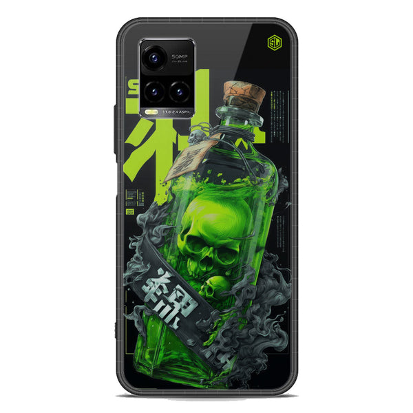 Chromatic Tales Series Soft Phone Case - Premium Glass Case - Vivo T1x 4G