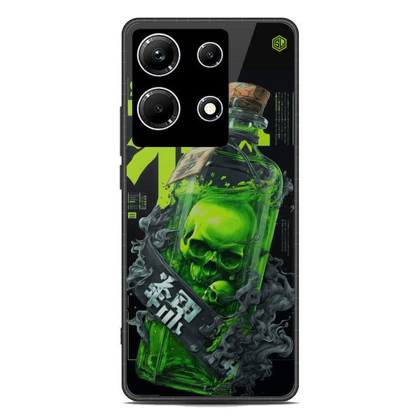 Chromatic Tales Series Soft Phone Case - Premium Glass Case - Design 2 - Infinix Note 30