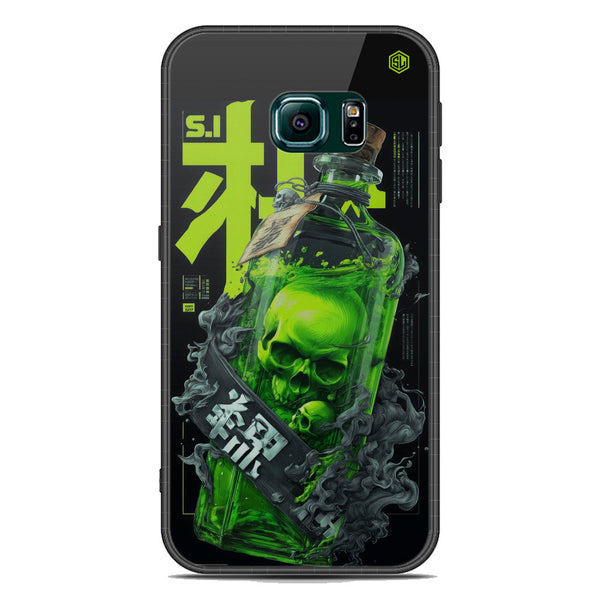 Chromatic Tales Series Soft Phone Case - Acrylic Glass Case - Samsung Galaxy S6 Edge