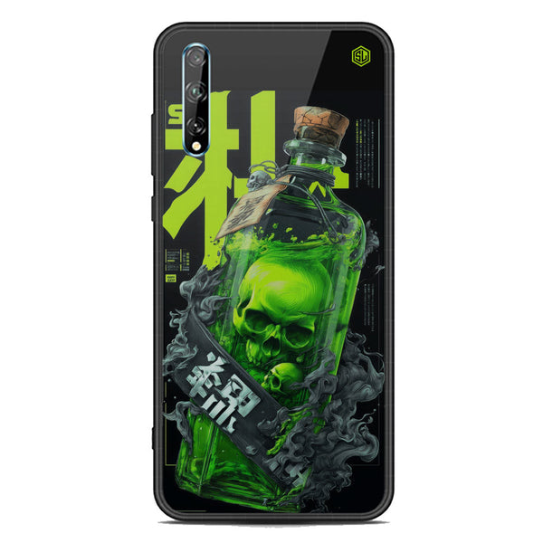Chromatic Tales Series Soft Phone Case - Acrylic Glass Case - Huawei Y8p