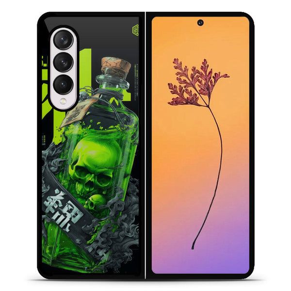Chromatic Tales Series Soft Phone Case - Metal Case - Samsung Galaxy Z Fold 4