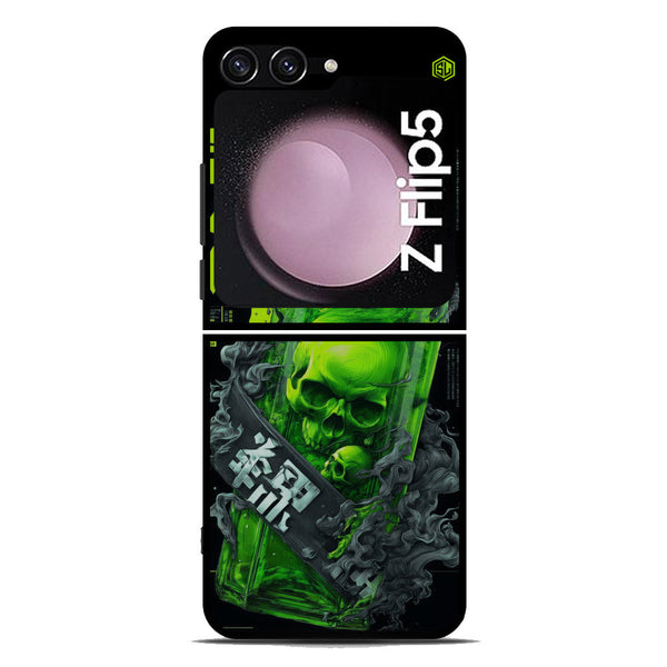 Chromatic Tales Series Soft Phone Case - Metal Case - Samsung Galaxy Z Flip 5 5G
