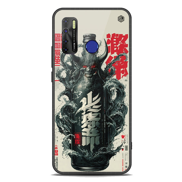 Chromatic Tales Series Soft Phone Case - Premium Glass Case - Tecno Camon 15