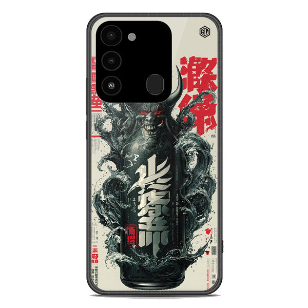 Chromatic Tales Series Soft Phone Case - Premium Glass Case - Tecno Spark 8C