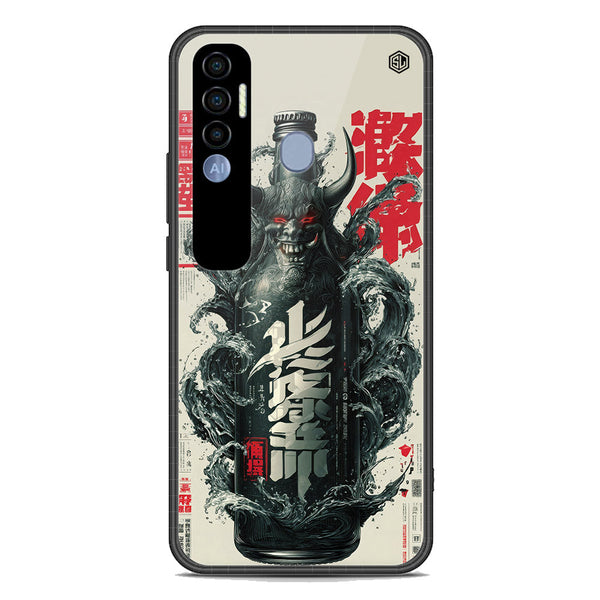 Chromatic Tales Series Soft Phone Case - Premium Glass Case - Tecno Spark 7 Pro